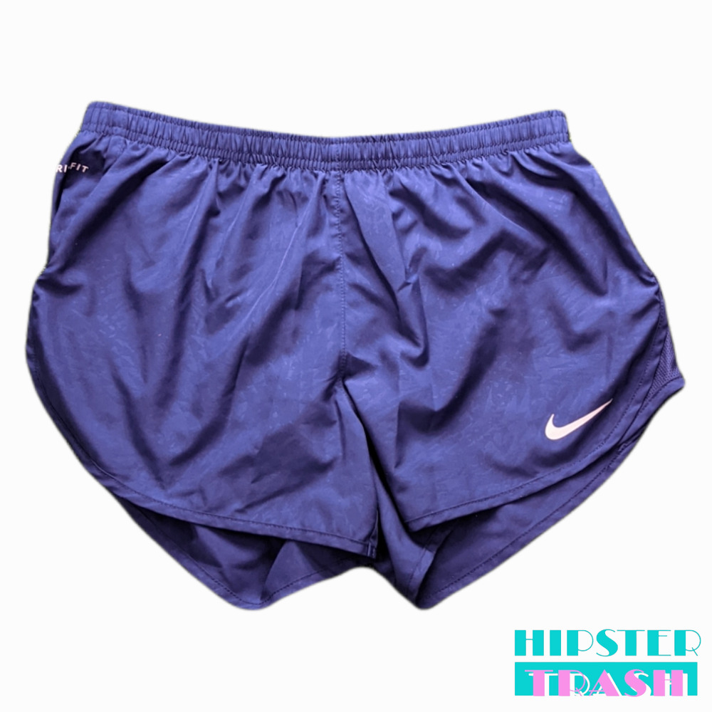 Nike Dri Fit Blue Womens Running Shorts M